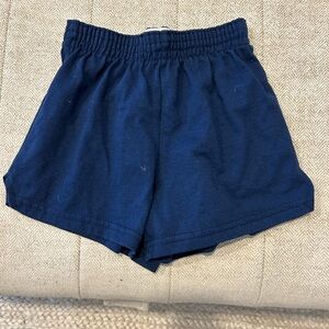 navy SOFFE shorts size girls small (7) 3 pairs
